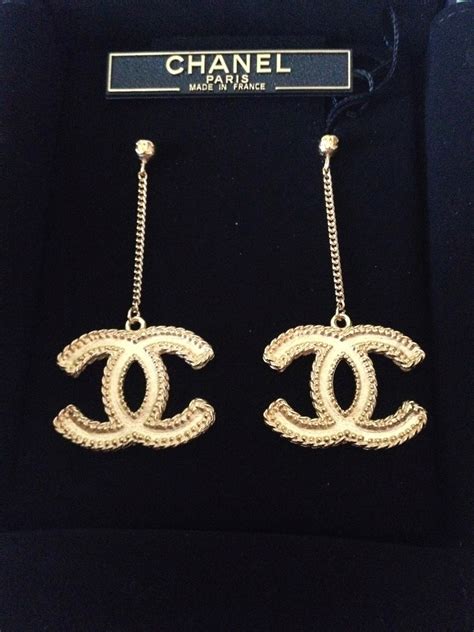 chanel dangle earrings price|chanel dangle earrings for sale.